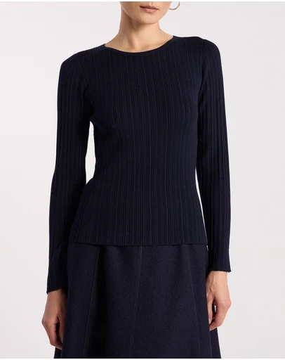 David Lawrence - Mikka Rib Knit Jumper