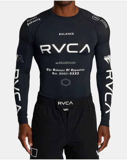 RVCA - Mens Sport Long Sleeve Rash Vest