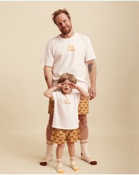 Banabae - Rad Dad Classic Tee - Natural