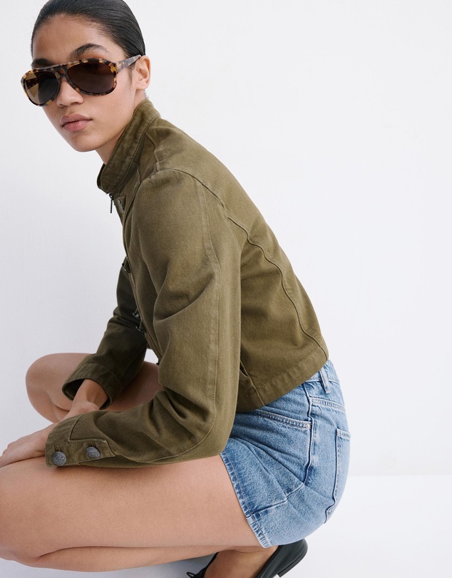 M.N.G - Straight-Fit Denim Shorts