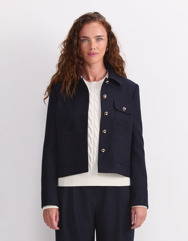 Sportscraft - Frankie Twill Cropped Jacket