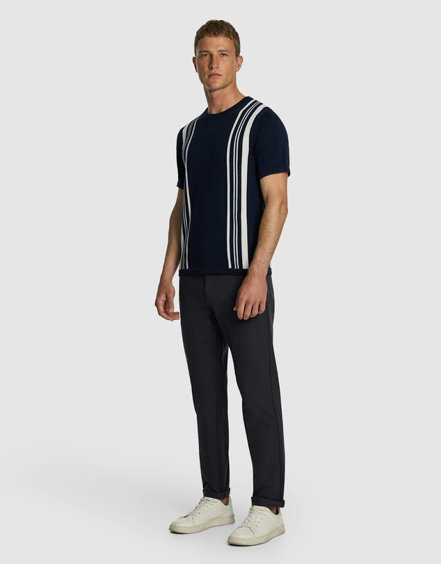 yd. - Strider Stripe Knitted Tee