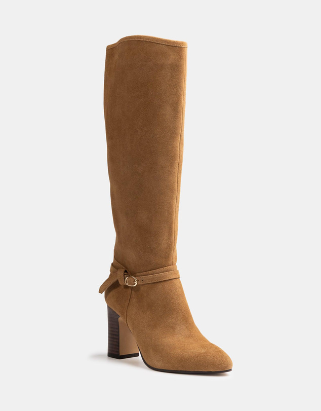 Wittner - Presley Long Boots Nutmeg Suede