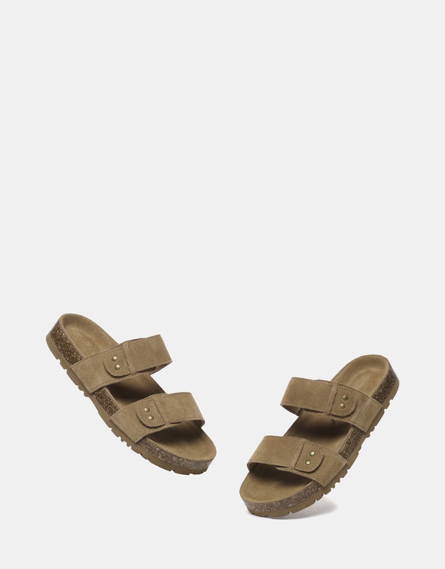 EVERAU - EverAU Ugg Aurelia Cow Suede Upper Sandals