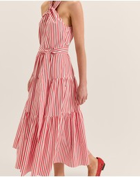 Review - San Rio Striped Halter Dress