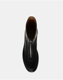 Steve Madden - Jones Black Leather Boots