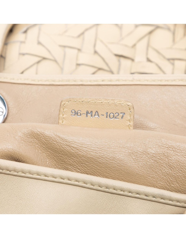 Dior - Pre-Loved Woven Lambskin Lady Dior Avenue Tote