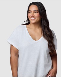 Indigo Tonic - Megan Slub Tee