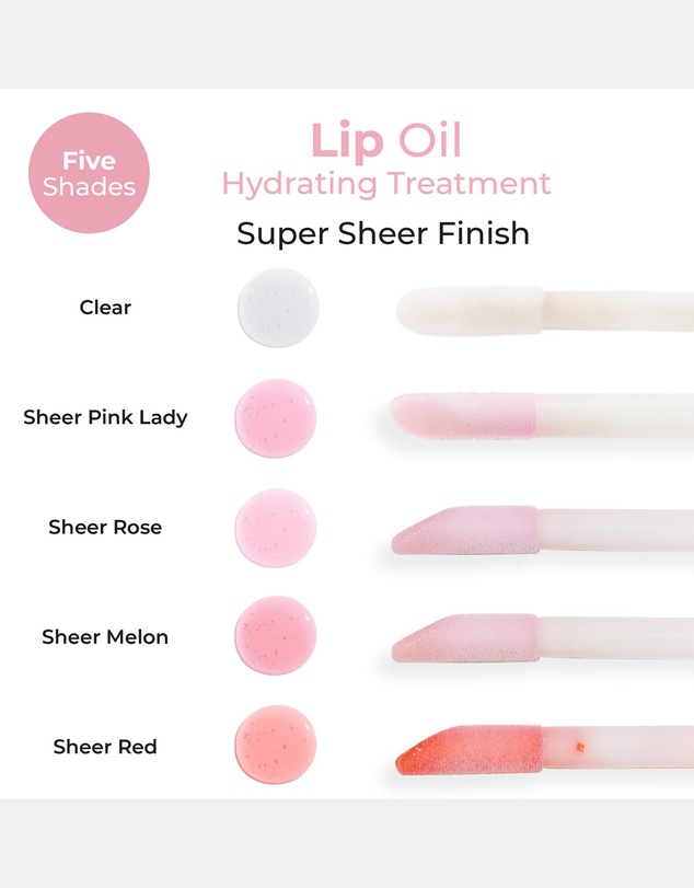 MCoBeauty - Lip Oil Hydrating Treatment - Clear