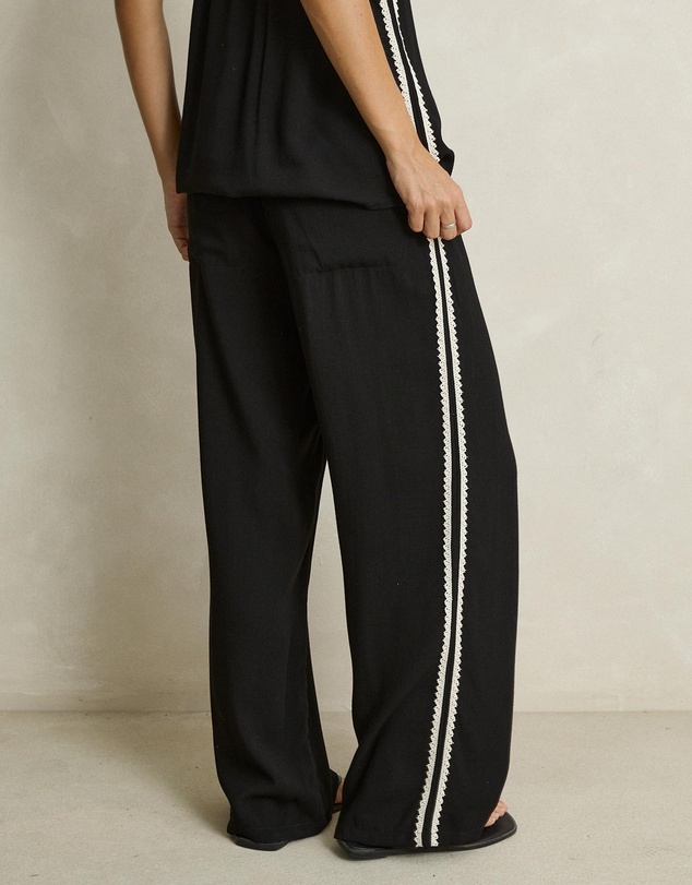 Rhythm - Linen Lace Track Pants