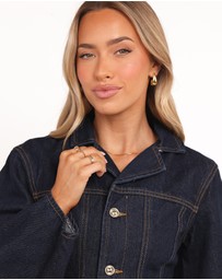 Petal & Pup - Luchia Denim Jacket - Dark Indigo