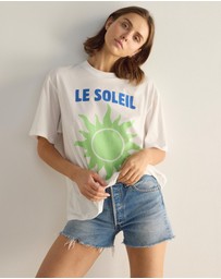 Auguste The Label - Le Soleil Boyfriend Tee