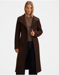 Forever New - Phoebe Funnel Neck Coat
