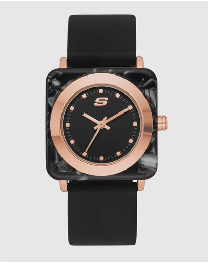 Skechers - Calabar Black Analogue Watch