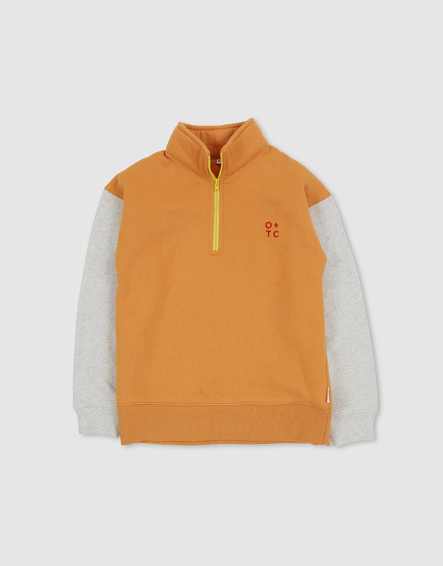 Olive & The Captain - Marigold Cosy Block Zip Jumper- Updated Fit