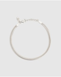 By Charlotte - Herringbone Chain Bracelet