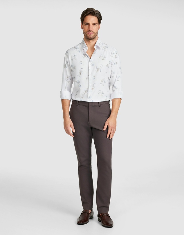 Tarocash - Sol Slim Bamboo Floral Shirt