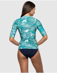 Nip Tuck Swim - Fiorenza Yvonne Full Zip Sun Safe Top