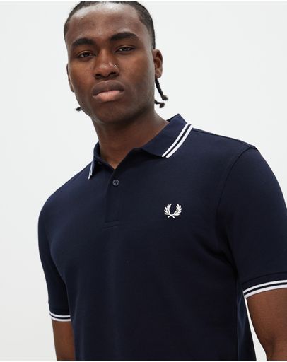 Navy & White