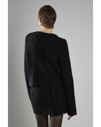Glamorous - Tinsel Boxy Button Front Cardigan