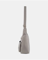 Pierre Cardin - Pierre Cardin Nylon Anti-Theft Cross Body Bag
