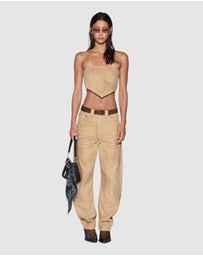 Ksubi - Scarf Top Sierra Tan