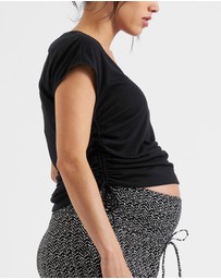 Ripe Maternity - Ziggy Ruched Tee