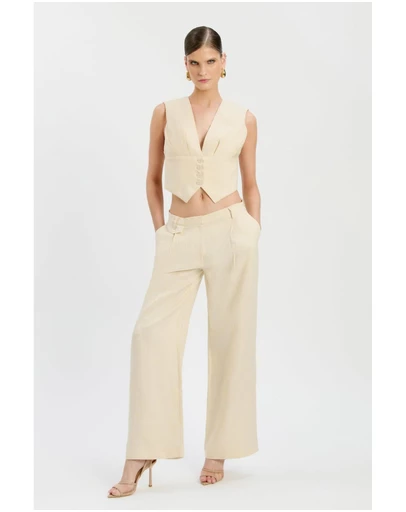 Bardot - Geordy Linen Vest Top