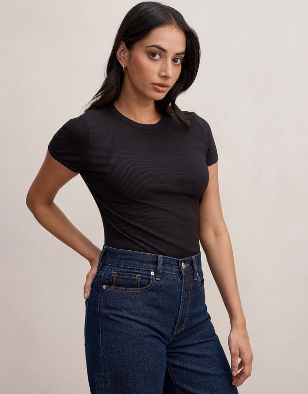 Forever New - Rani Stitched Detail T-shirt