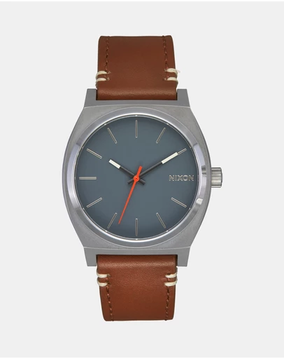 Nixon - Time Teller Leather Watch