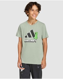 adidas Sportswear - Adidas Minecraft Training T-Shirt - Kids-Teens