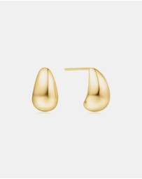 Ania Haie - Gold Small Dome Hoop Earrings