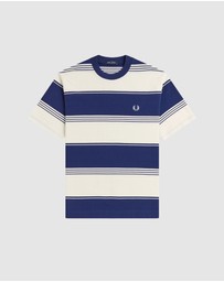 Fred Perry - Heavyweight Striped T-Shirt