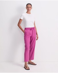 Sportscraft - Rosa Tapered Linen Pant