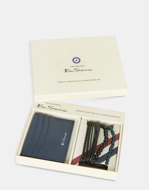 Ben Sherman - Wallet & Bracelet Gift Set