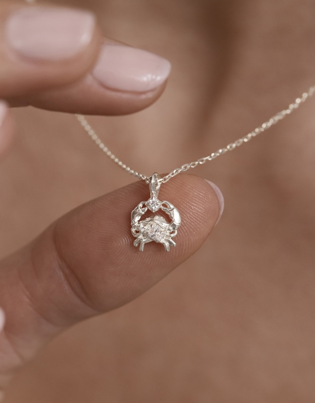 By Charlotte - You Are Magic Zodiac Necklace Cancer