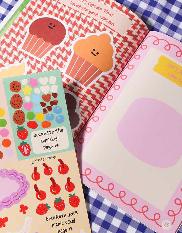 Journey Of Something - Kids Sticker Book - Picnic