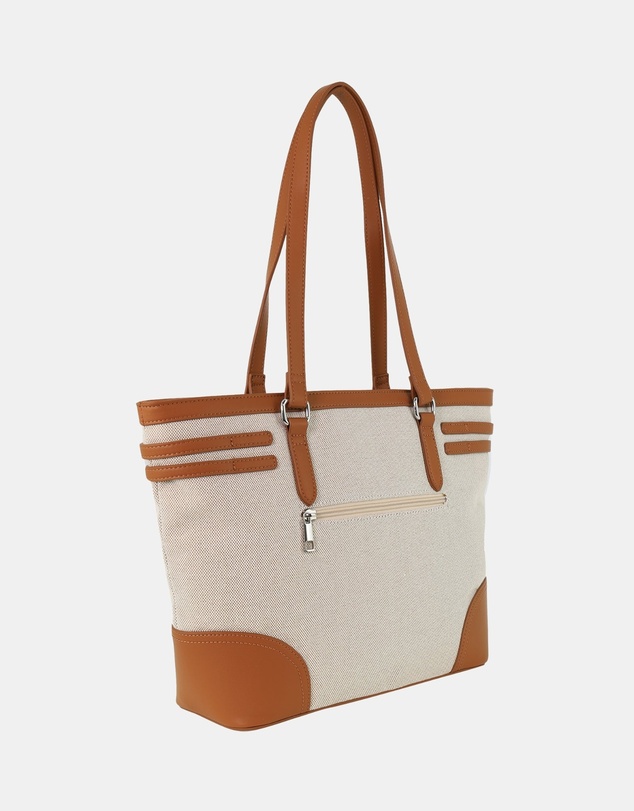 Milleni - Milleni Vegan Leather 2-tone Shoulder Bag