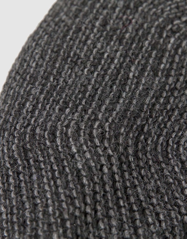 Max Alexander - European Made Crocheted Grey Wool Beret