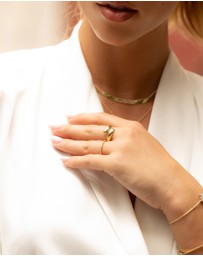 Mestige - Memoir Band - 18K Gold Plated