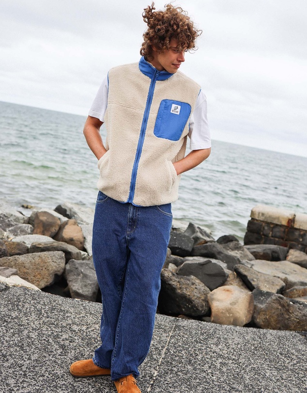 Skwosh - Skwosh Sherpa Vest in Natural
