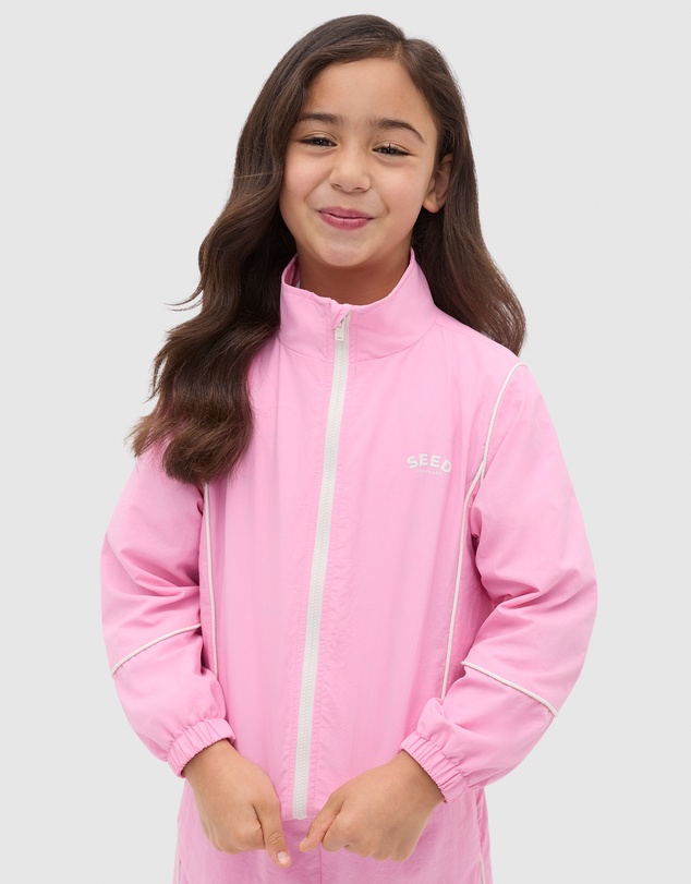 Seed Heritage - Piped Logo Spray Jacket