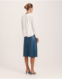 SABA - Willa High Neck Long Sleeve Top