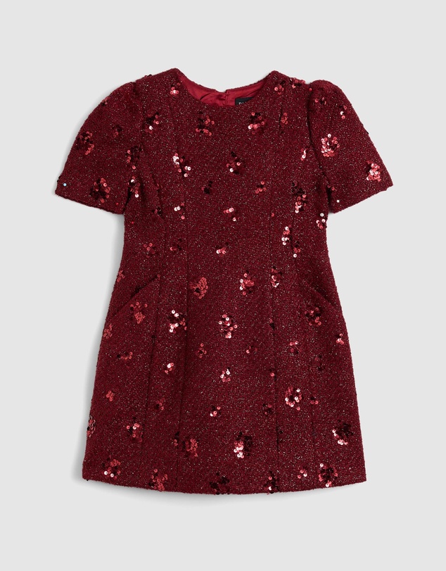 Bardot Junior - Evianna Boucle Mini Dress - Kids-Teens