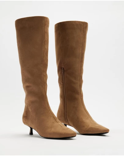 Dazie - Olivia Kitten Heel Boots