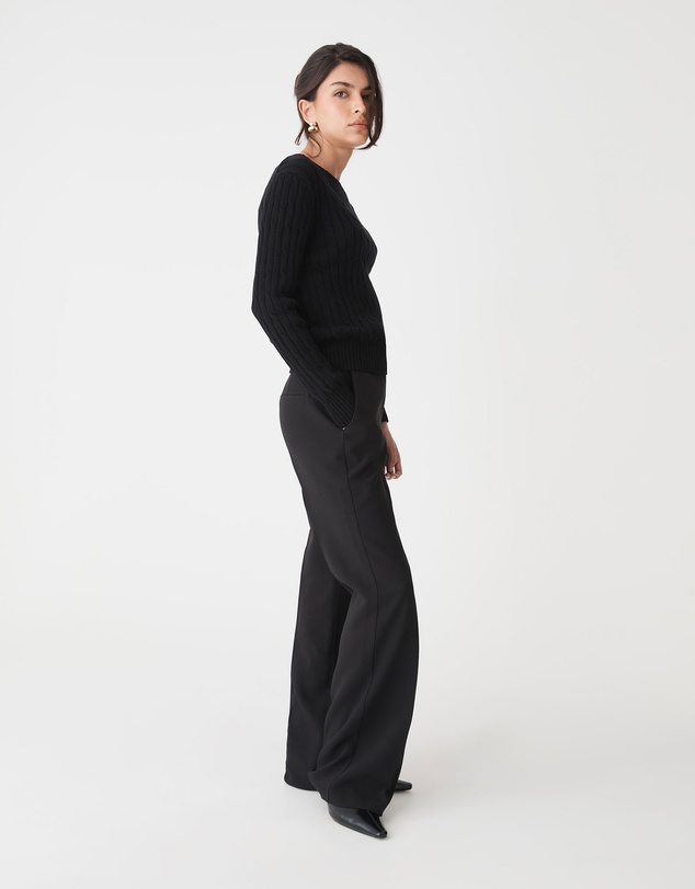 Forcast - Juanita Cotton Cable Knit