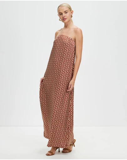 Third Form - Voyage Strapless Maxi Dress