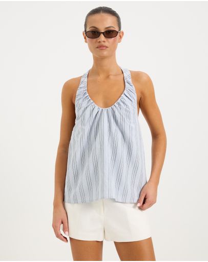 Baby Blue Stripe