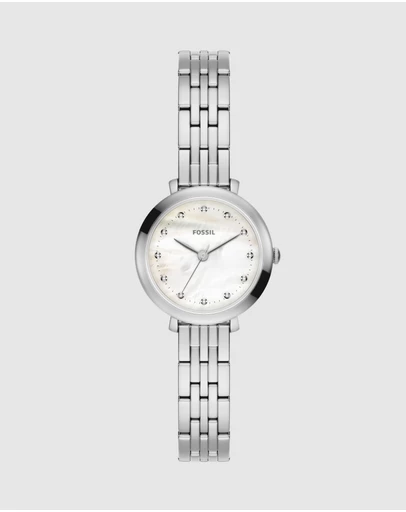 Fossil - Heidi Silver Tone Analogue Watch