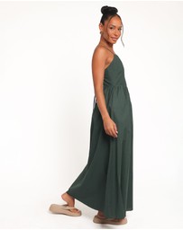 Petal & Pup - Savannah Maxi Dress - Forest Green